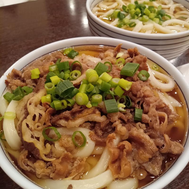 ぶっかけ肉うどん(手打ちうどん 咲楽 )