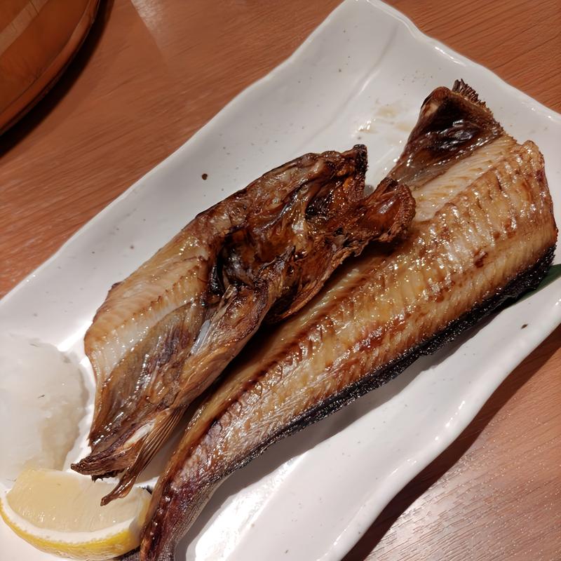 特大ほっけ炙り焼き  ハーフ(個室完備 海鮮居酒屋 遠藤水産 北24条駅前店)