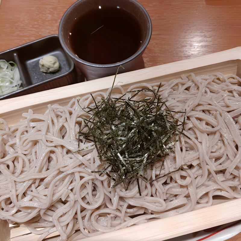 石臼挽きそば(個室完備 海鮮居酒屋 遠藤水産 北24条駅前店)