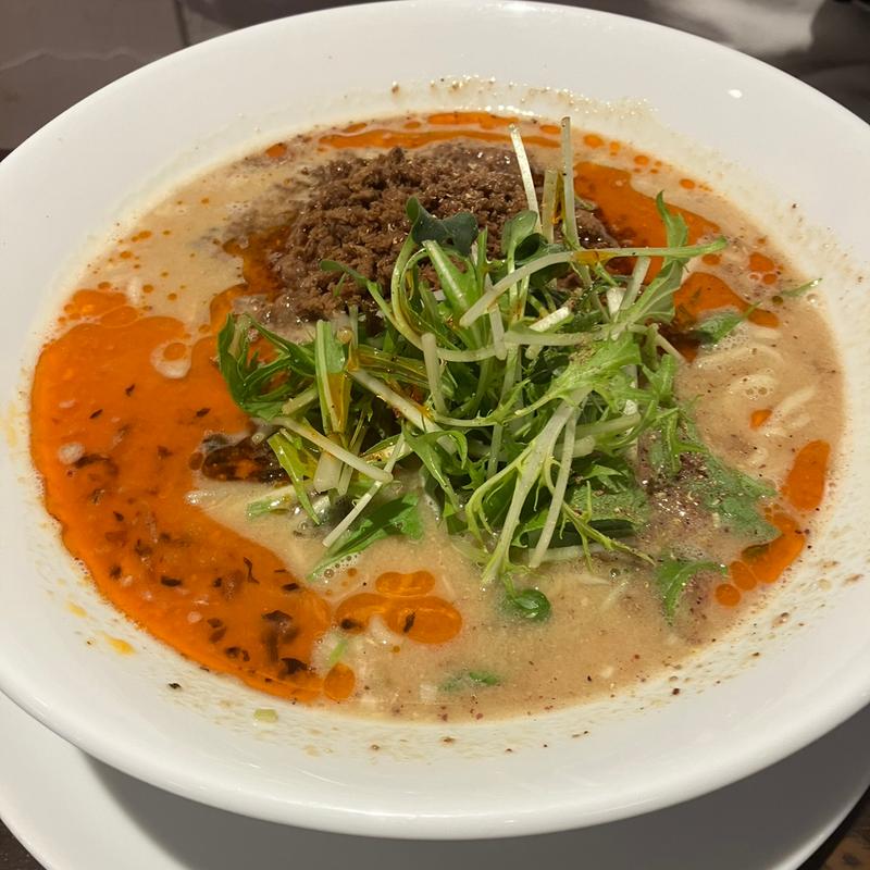 坦々麺(四川担担麺 阿吽 湯島 （シセンタンタンメン アウン ユシマ）)