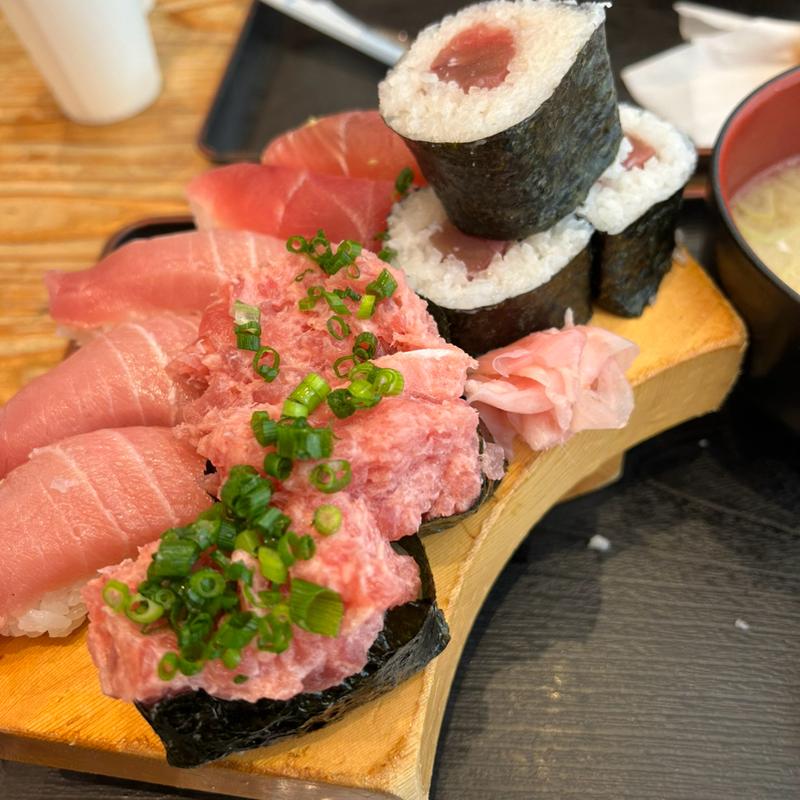 鮪づくし握り(タカマル食堂 セブンパークアリオ柏店)