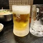 生ビール(羊や カブト本店)