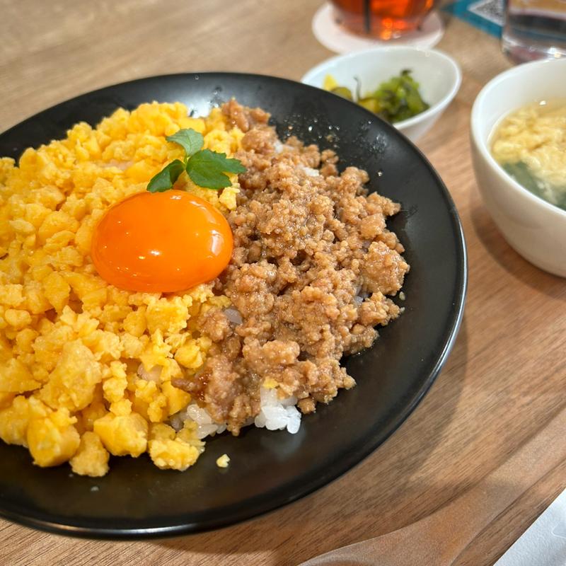 そぼろ丼(たまご専門店TAMAGOYA常総レストラン)