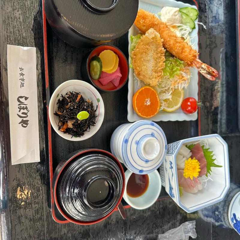 しぼりやランチ(しぼりや旅館)