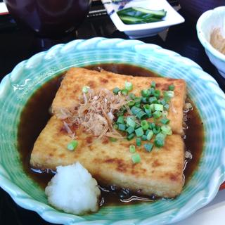 豆腐ステーキ定食(ゆのさわ )