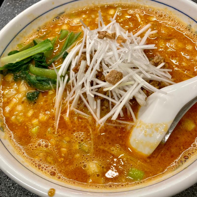 四川風担々麺(龍巳飯店)