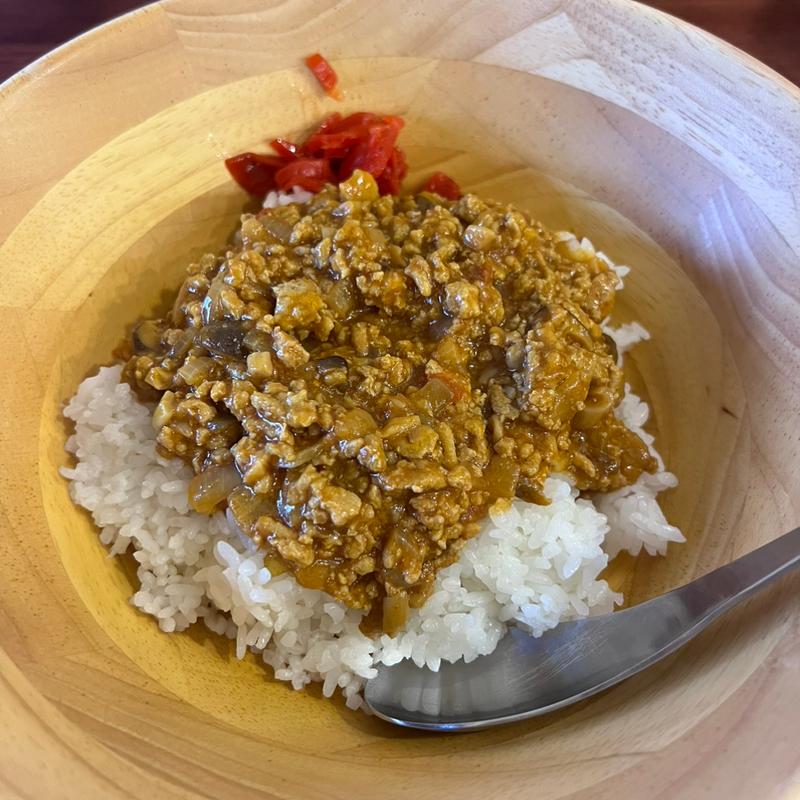 きのこキーマカレー(しんのすけ)