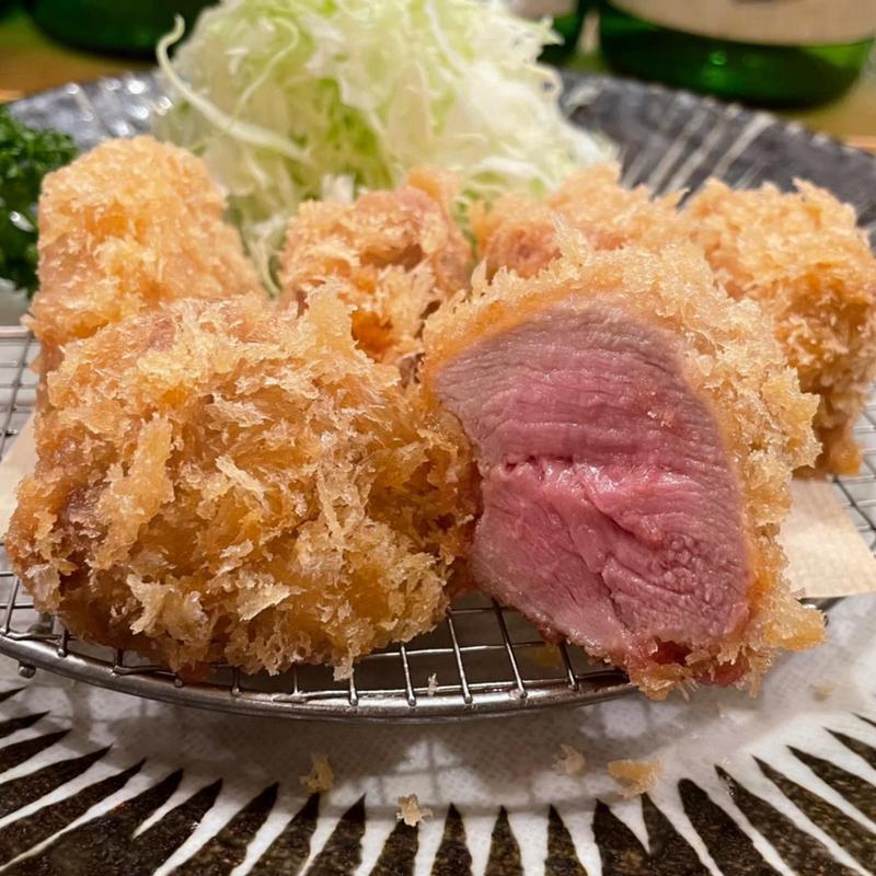 ヒレとんかつ蕎麦(冷)セット(山せみ )