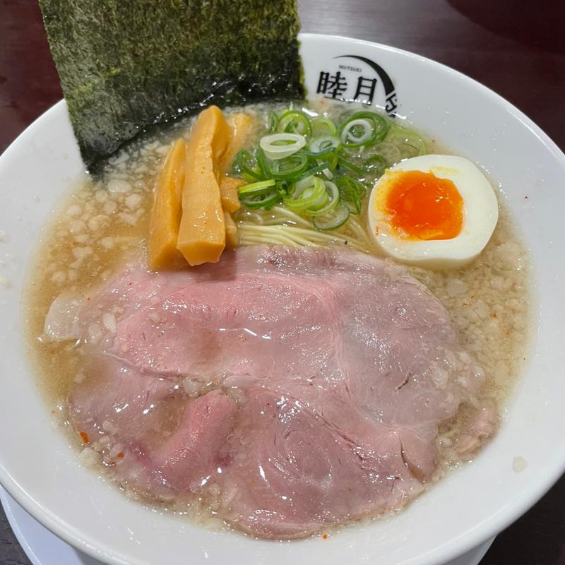 睦月の背脂豚骨（ノーマル）(麺匠 睦月)