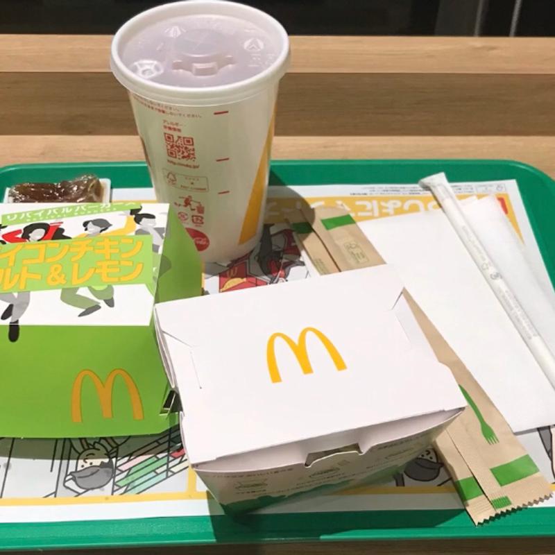 アイコンチキンソルト＆レモン  セット(マクドナルド 鶴巻温泉店)