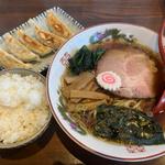 中華そば+ライス(四代目むじゃき)