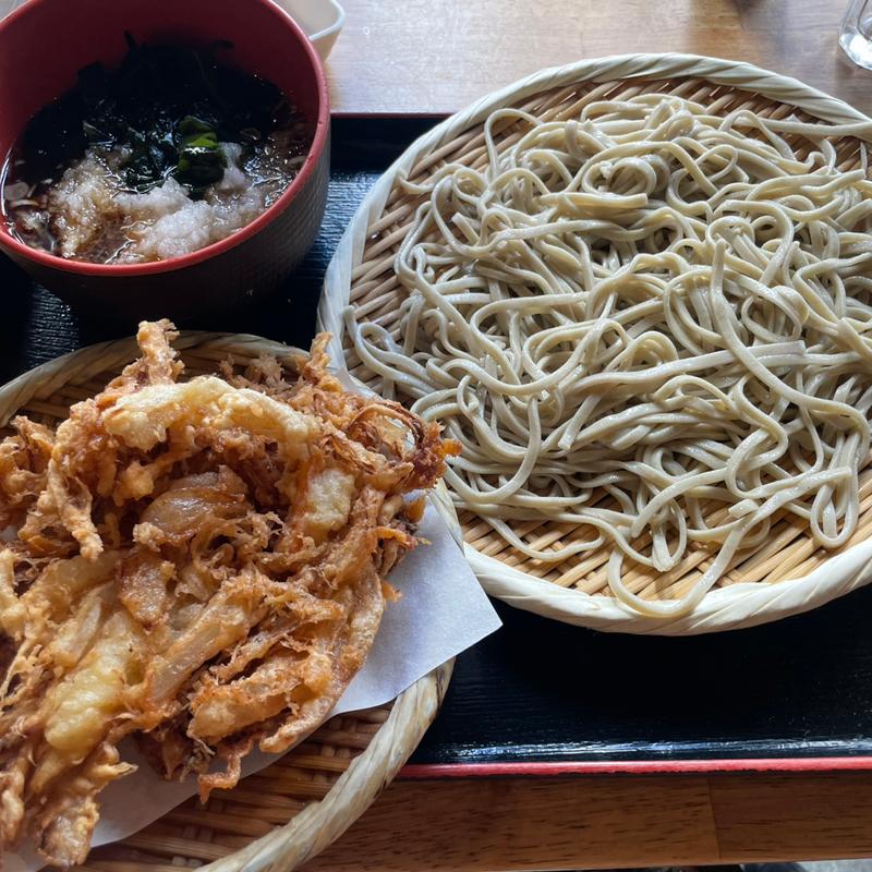 天ざる（冷のみ）(蕎麦 さだはる 西新橋店 （【旧店名】蕎麦 まえだ）)