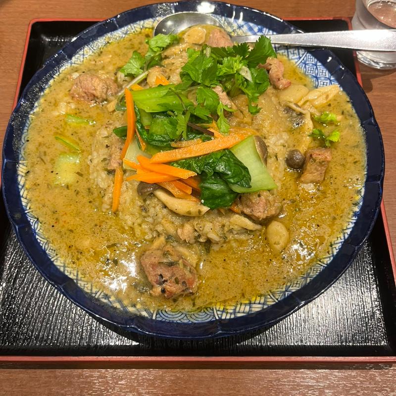 週替わりカレー(大盛り)(肥後橋南蛮亭)