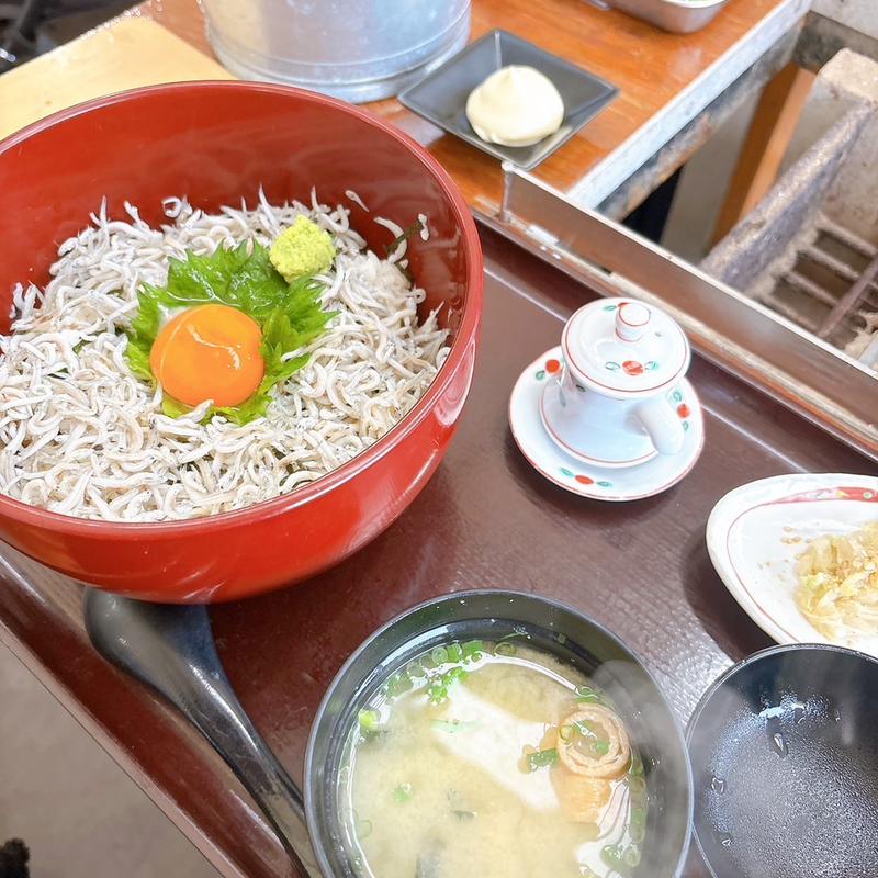 しらす丼(臼杵みなと市場 )