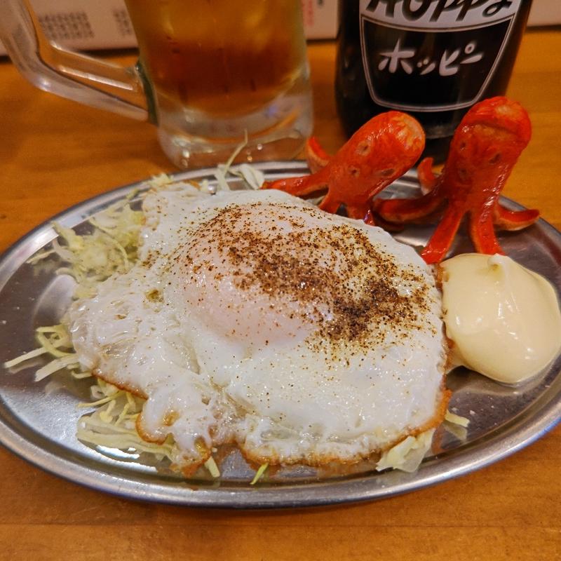 昭和焼き(ウィンナーエッグ)(大衆酒場 ホームベース ぴおシティ桜木町店)