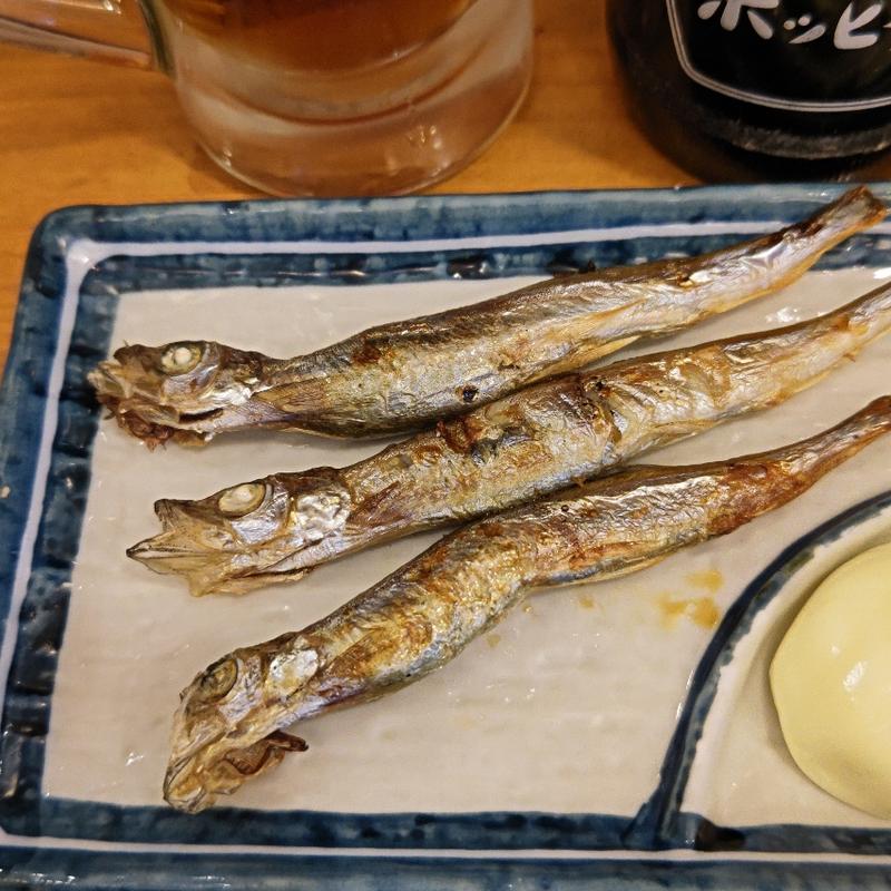 シシャモ焼き(大衆酒場 ホームベース ぴおシティ桜木町店)