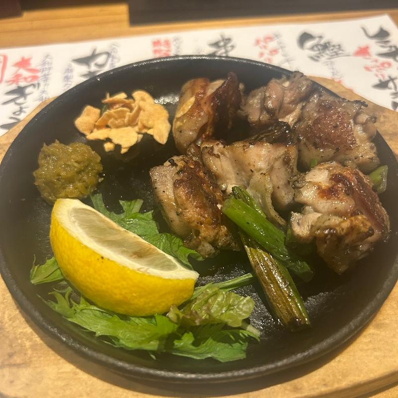 大和肉鶏もも炙り焼き(テバス 東生駒店)