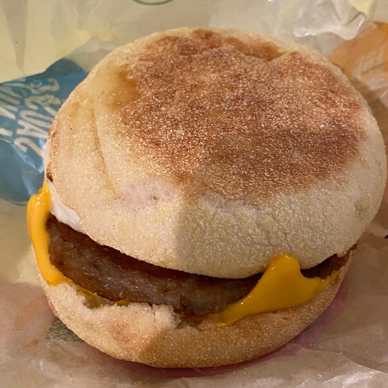 ソーセージエッグマフィン(マクドナルド 池袋西口店)