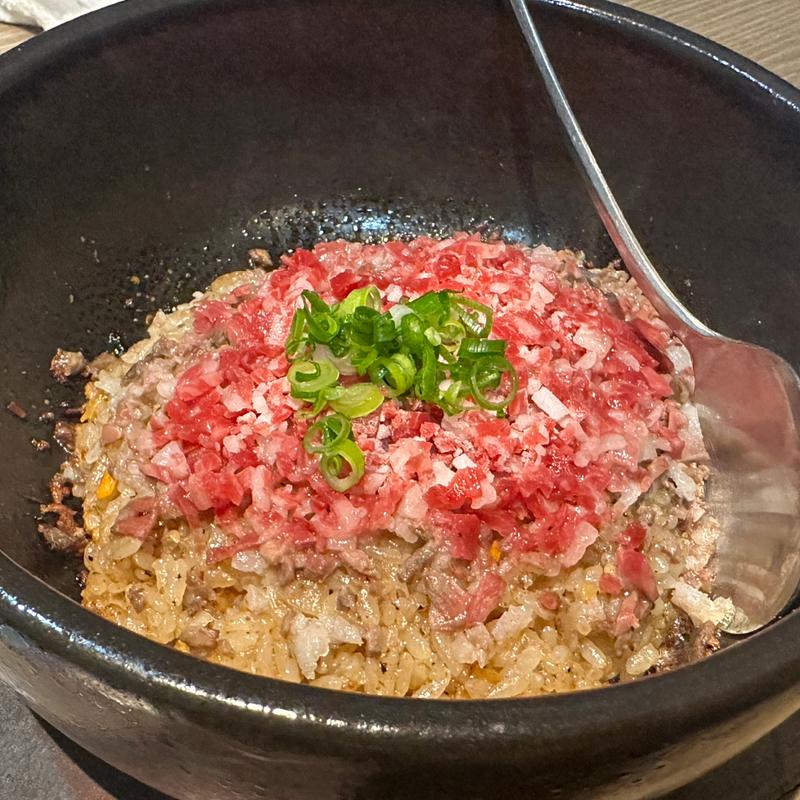 ガーリックチャーハン(焼肉 ふるさと 段原店)