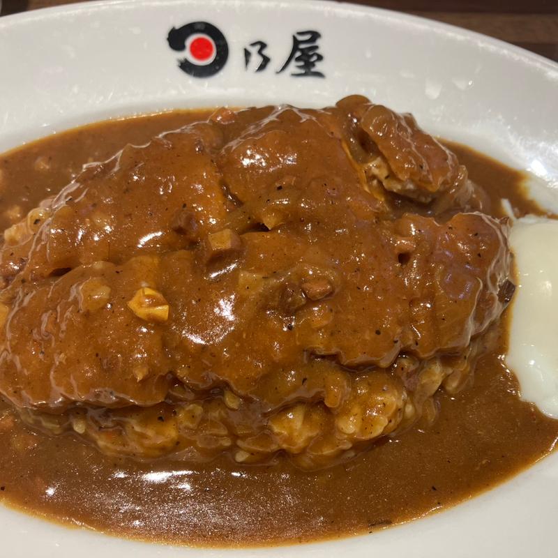 カツカレー+温玉(日乃屋カレー JR川崎タワー店)