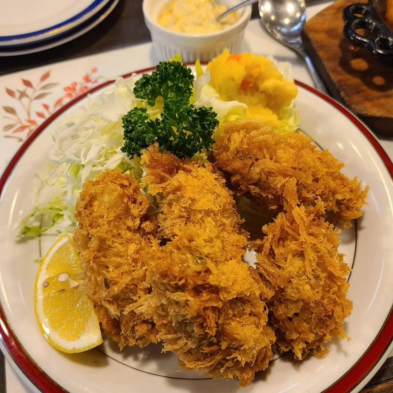 牡蠣フライ(グリル佐久良)