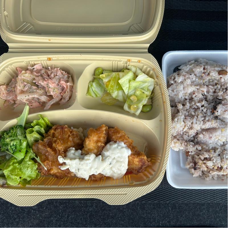 タニタカフェコラボBENTOチキン南蛮ごはん付き(鳥〇食堂×タニタカフェ)