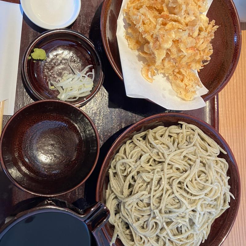 桜エビかき揚げ十割そば(蕎麦しずく )