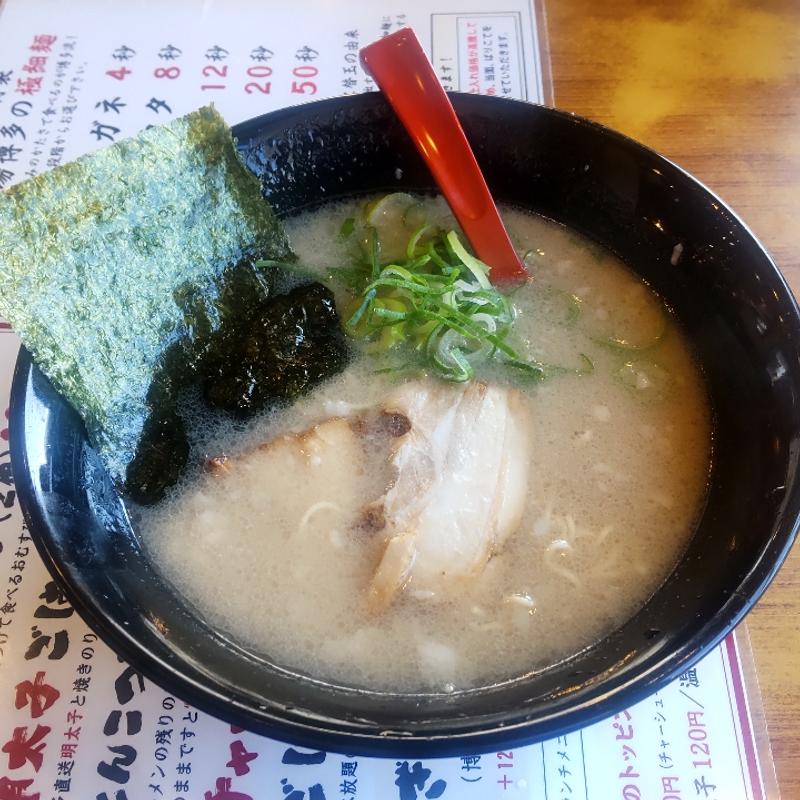 博多ラーメン脂こってり(博多ラーメン 本丸亭 刈谷店)