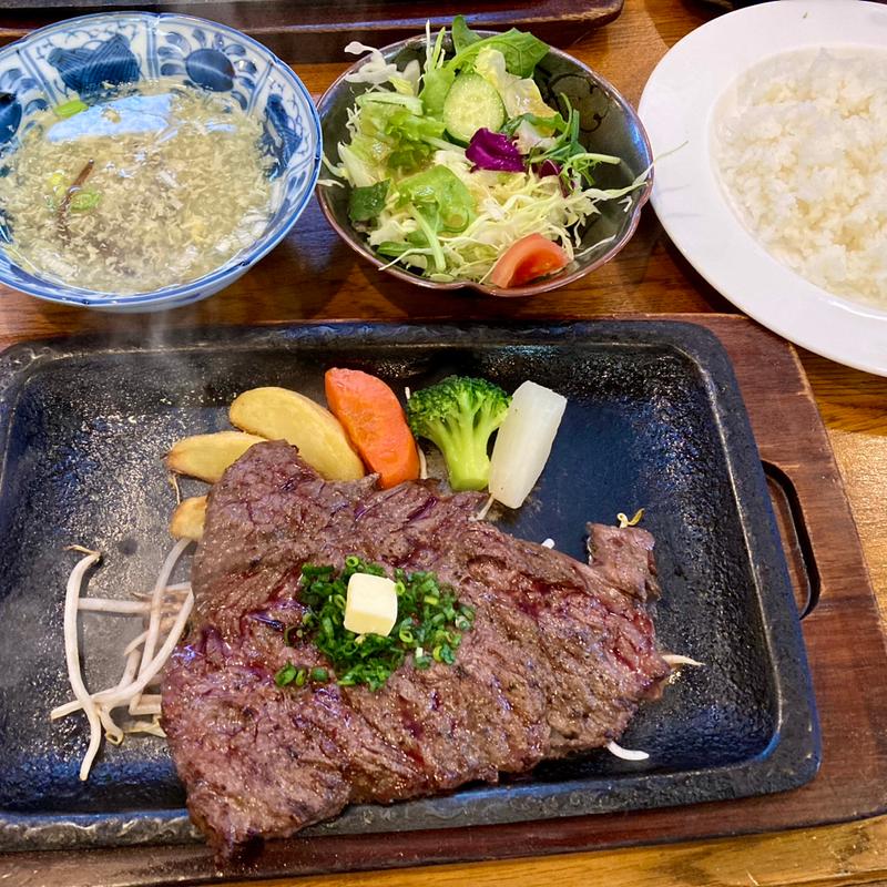 えんやステーキ200g(日光 レストランえんや)