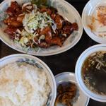 いりもつ定食(てんぐラーメン 甲府後屋店 )