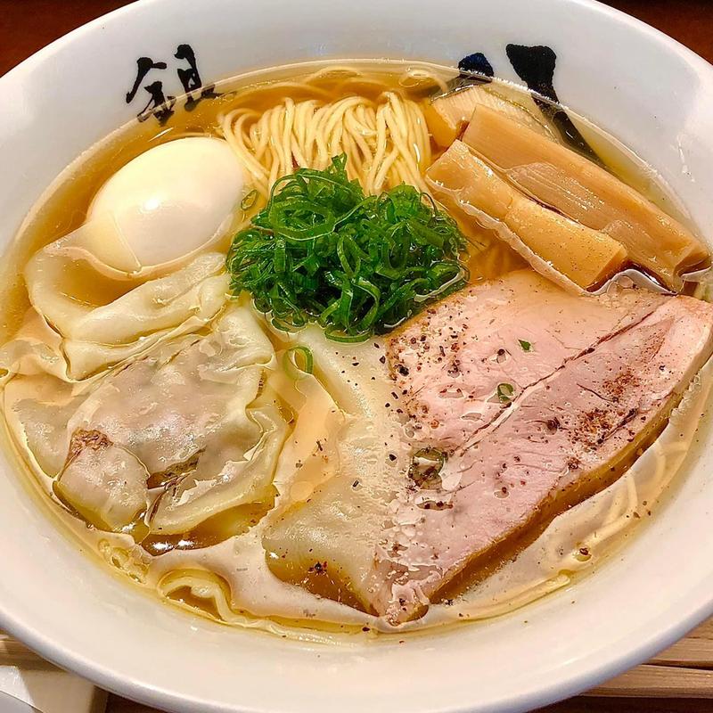 ラビオリグルマンディーズ中華そば(銀座 八五)