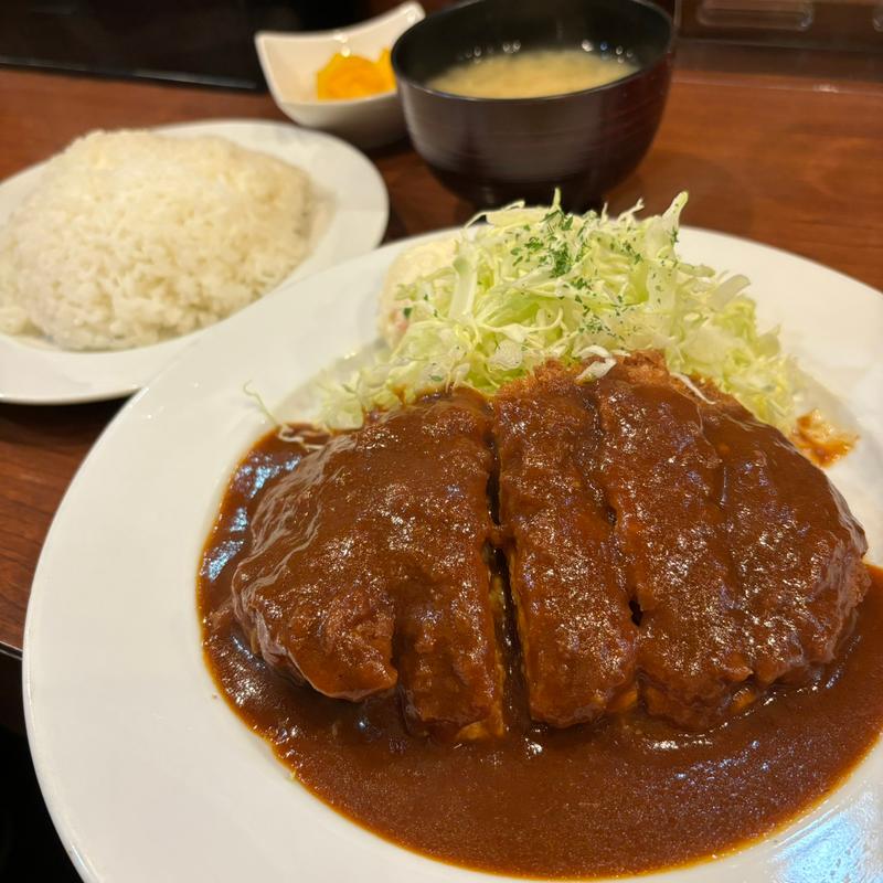 豚肉のデミグラスソースカツ(洋食 KOBAYA)