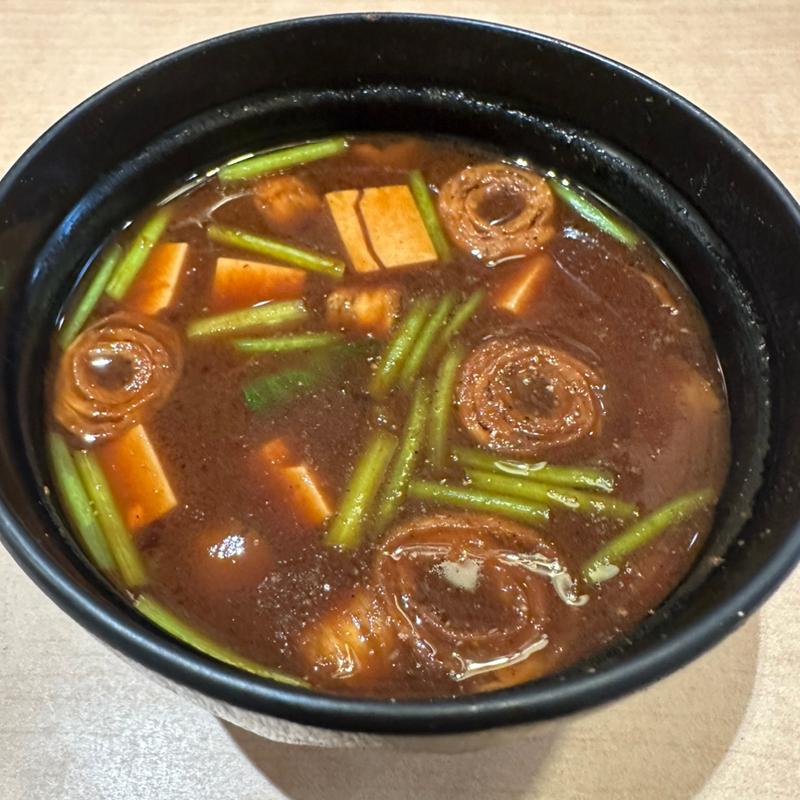 赤だし(海鮮処寿し常 マーヴ妙典店)