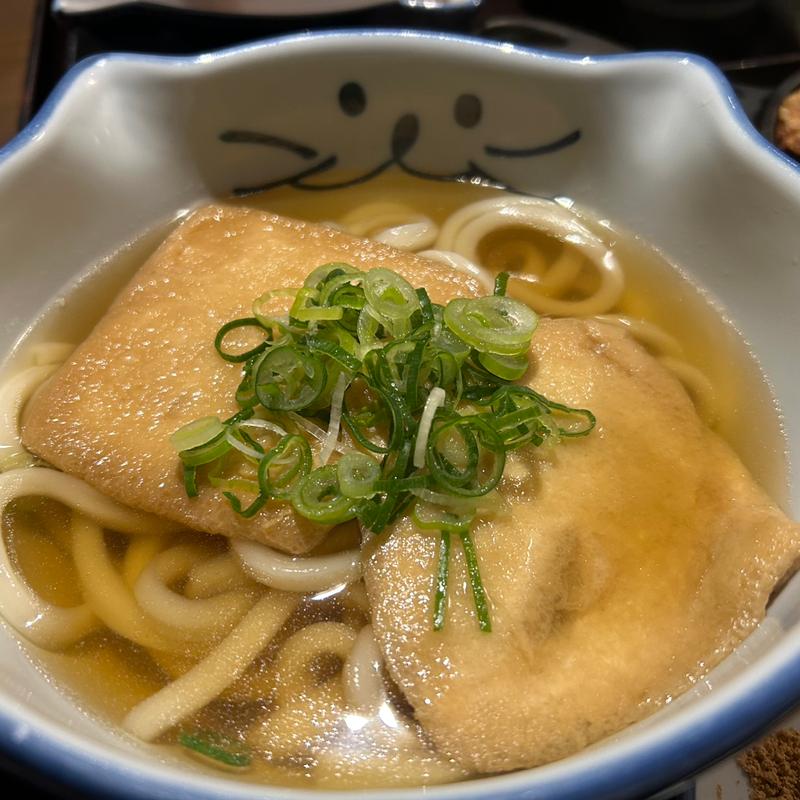 きつねうどん(のらや 国分寺店)