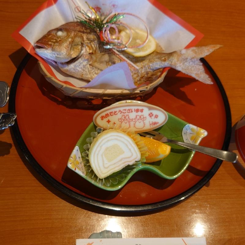 祝い膳(岡山甲羅本店 （オカヤマコウラホンテン）)