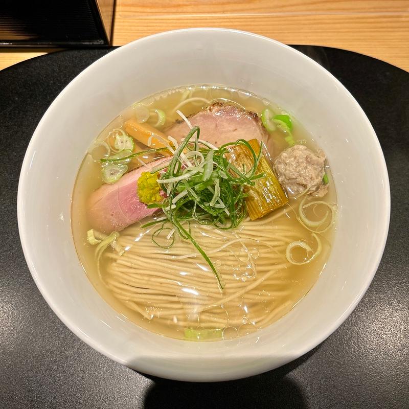 鴨中華そば(塩)(鴨中華そば楓)