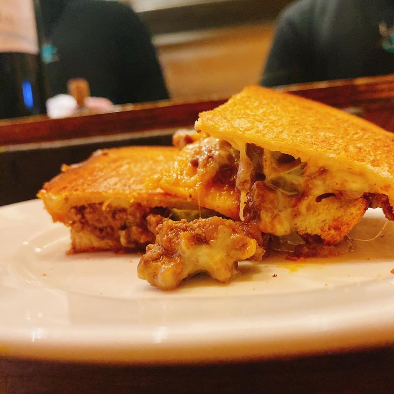 ボロネーゼサンド(winebar LUGAR)