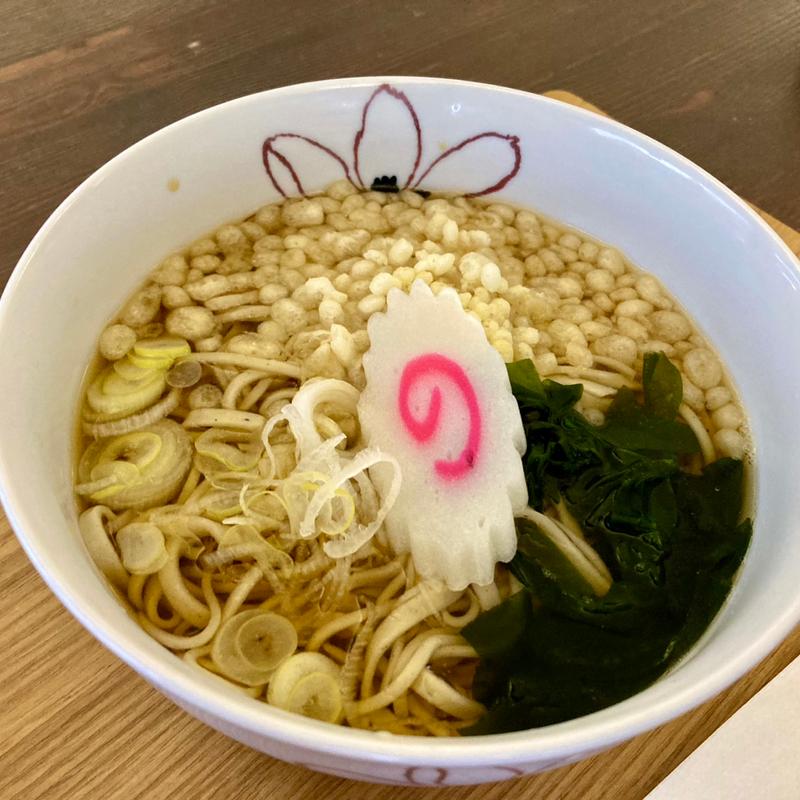 たぬきそば(840食堂)