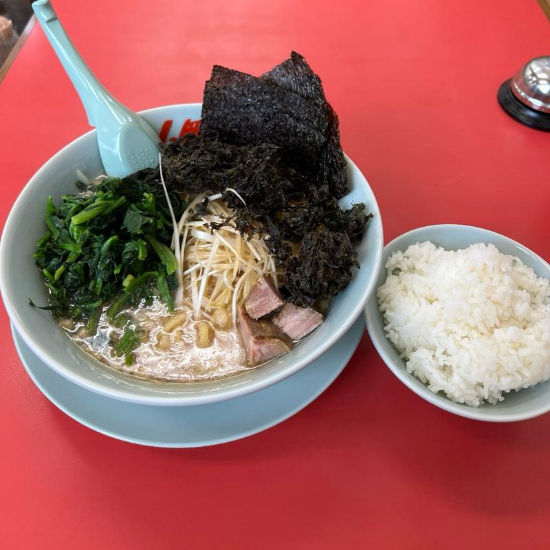 醤油ネギラーメン　半ライス(ラーメン山岡家 越谷レイクタウン店)