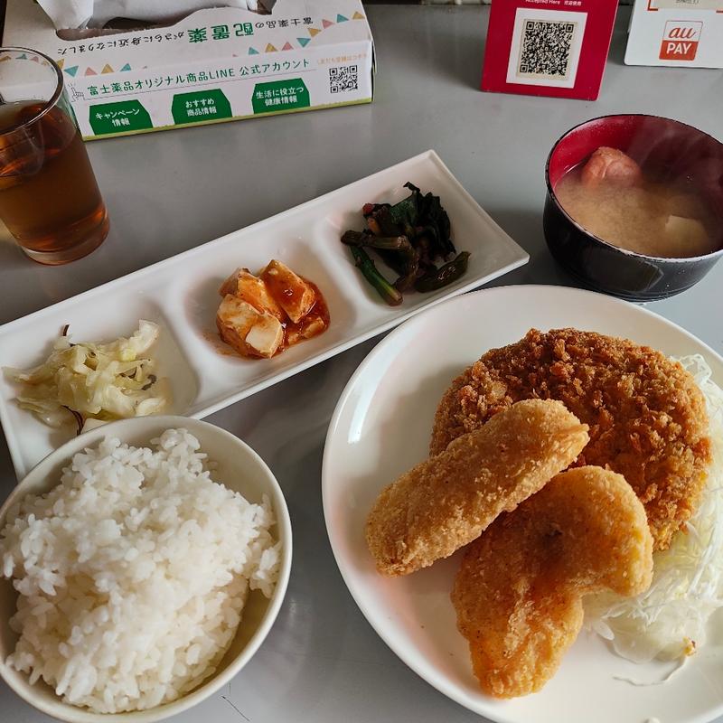 フライニ品定食(信ちゃんママ)