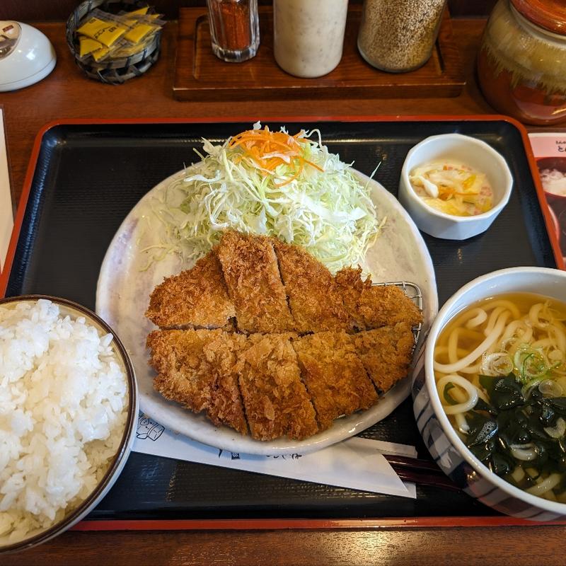 トン八ランチ（ライス大）＋小うどん(とん八 本店 )