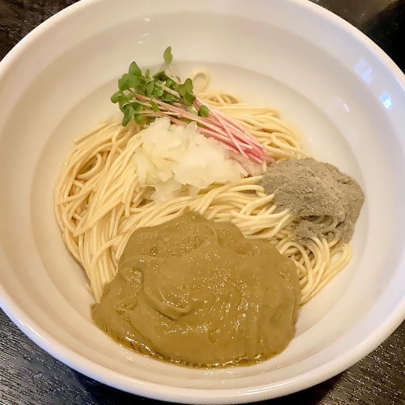 牡蠣和え玉(魚々麺 園)