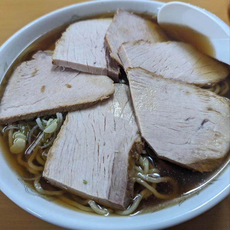 チャーシューメン（大盛）(三日月軒高砂支店)