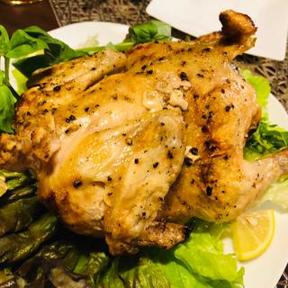 鹿児島県産鶏の薪窯焼き(ピッツェリア イル ティンバッロ)