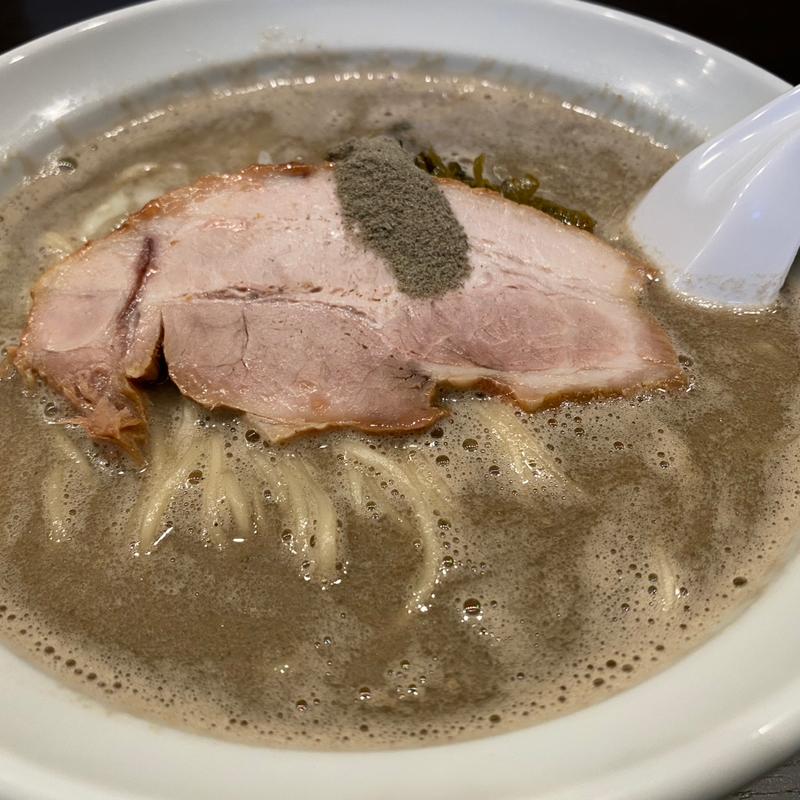 限定・弩・豚骨鯵煮干蕎麦(博多丿貫（はかた へちかん）)