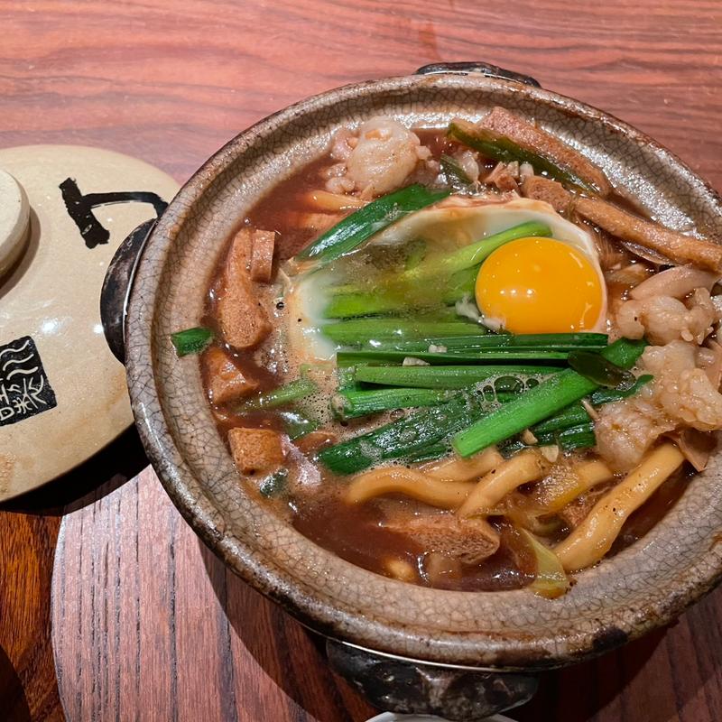 味噌煮込みうどん もつ入り(玉丁本店 八重洲店)