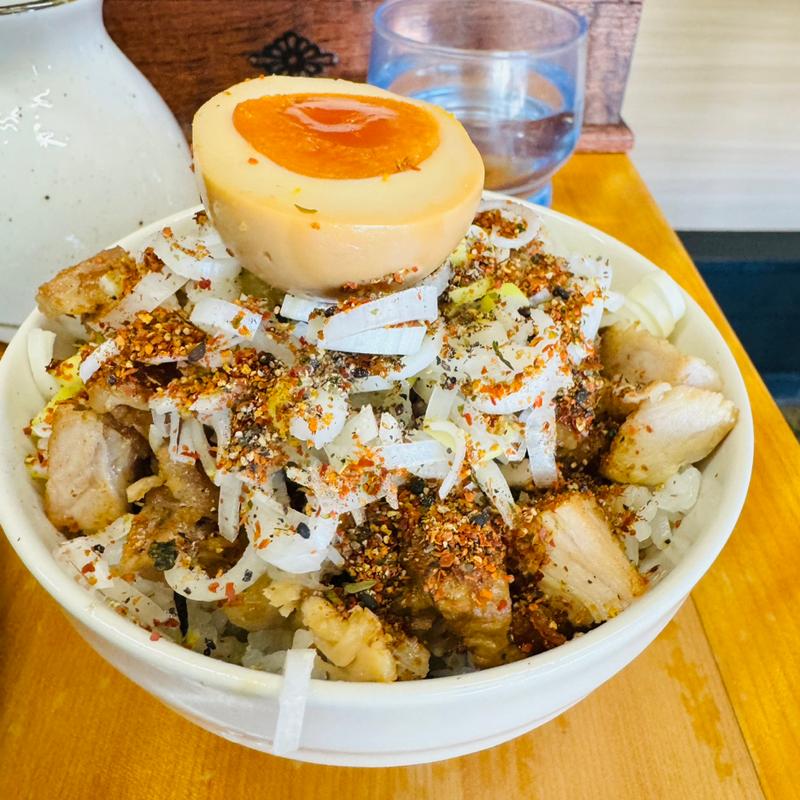 ライス＋サービスネギ＋味玉(中華そば 香十)