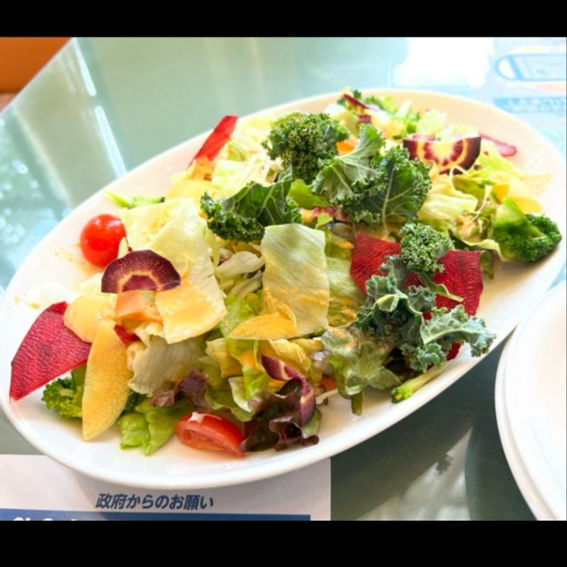 とれたて地元野菜のサラダ(シャンゴ 問屋町本店)