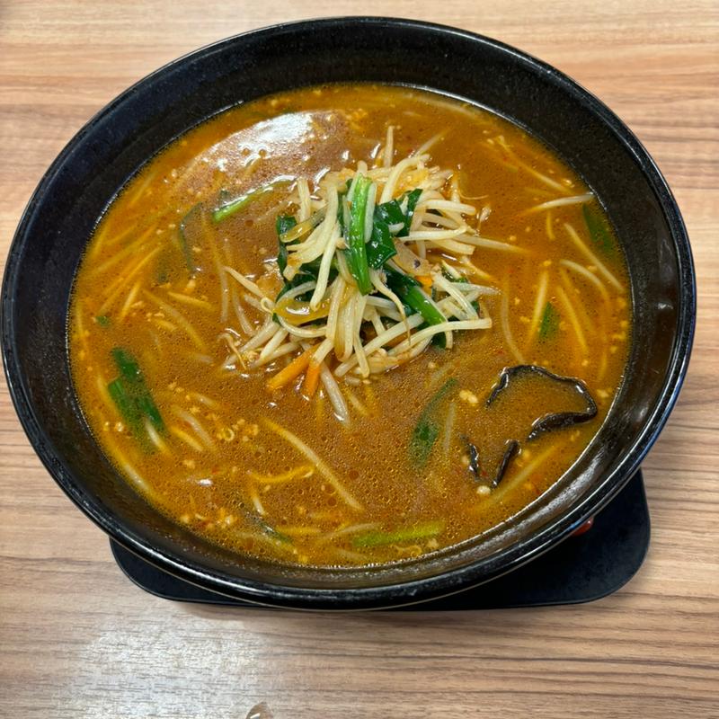 味噌ラーメン(大盛)(餃子の王将 菅原通り店)