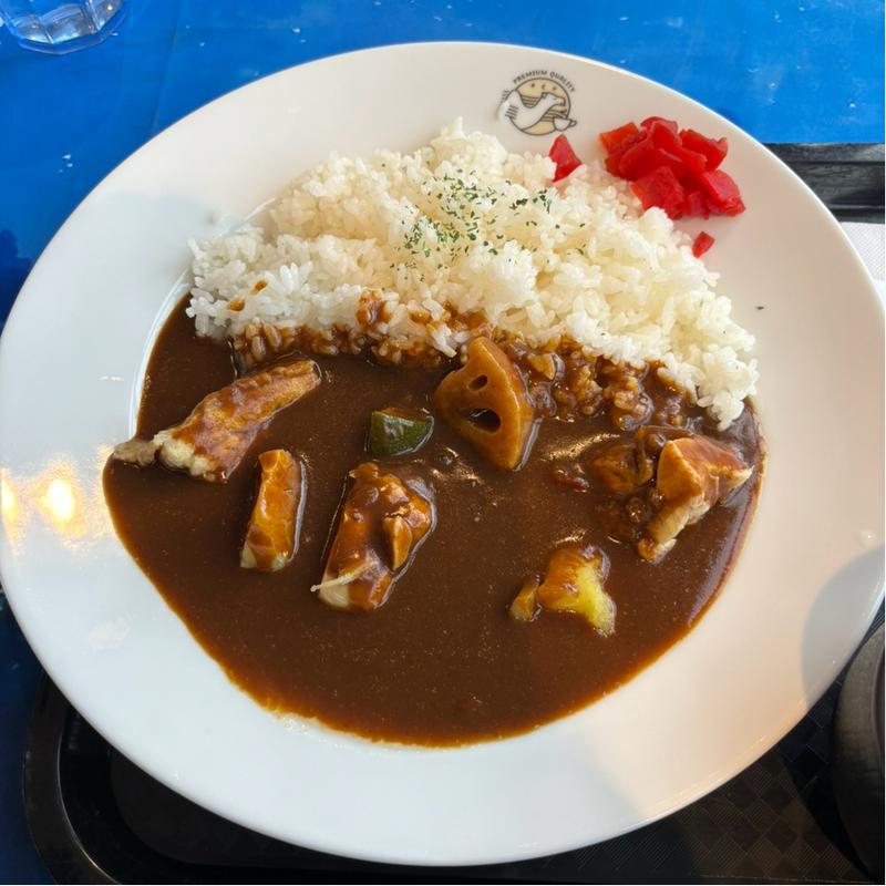 空カレー(すなば珈琲 鳥取砂丘コナン空港店)
